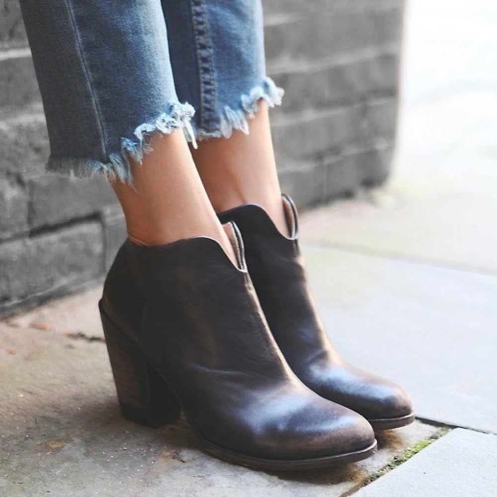 Women's Freebird Black Booties